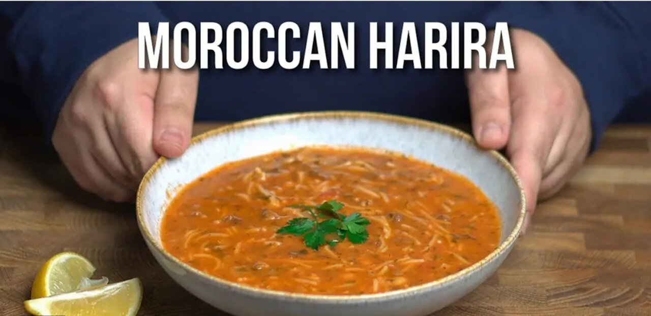 Moroccan Harira Soup😋😋🥘🥘