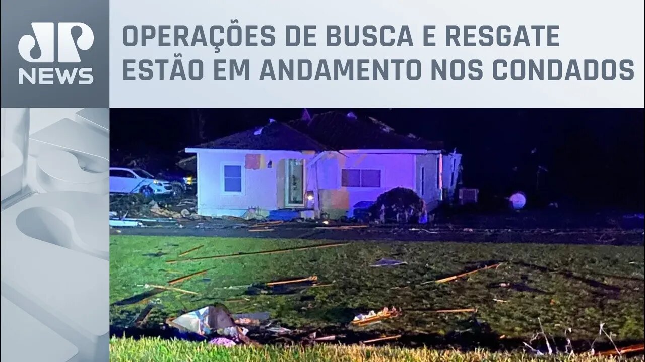 Tornado provoca mortes em Mississippi, nos Estado Unidos