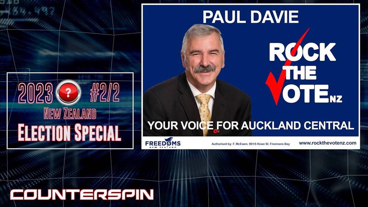 NZ 2023 Election Special #2/2 : Michael Avenell - Rock the Vote NZ