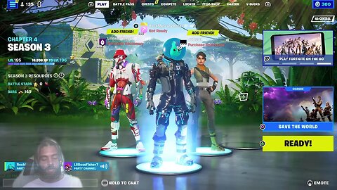 Fortnite with Rock Mercury