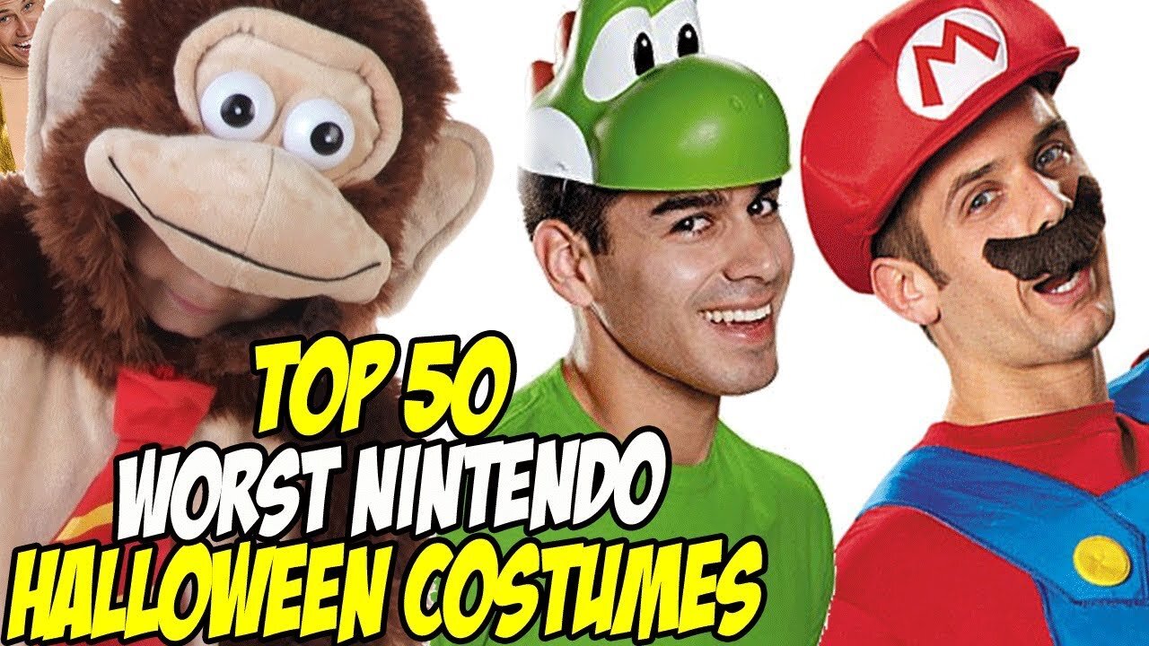 Top 50 WORST NINTENDO HALLOWEEN COSTUMES EVER! - ABrandonToThePast