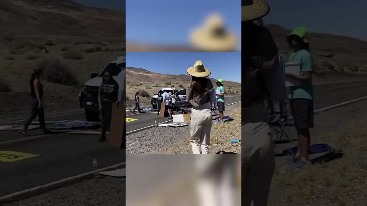 This is how Nevada Rangers deal with annoying environmentalists blocking traffic
