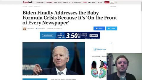 Biden finally addresses the baby formula crises...that is if you want to call it a response