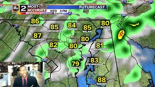 Chance of Storms for Wednesday