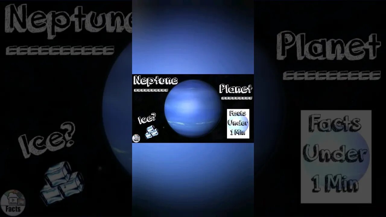 Neptune | Facts Under 1 Min #shortvideo #space #facts #short