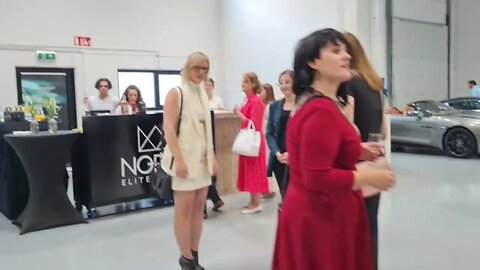 Garage as a showroom ASTON MARTIN ANTWERPEN Opening New Service Center Willebroek