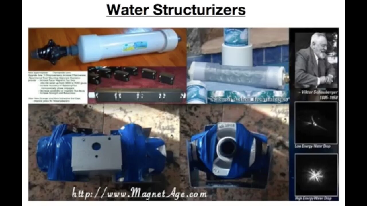 Water "Structurizers" - Results and Info - Jason Verbelli