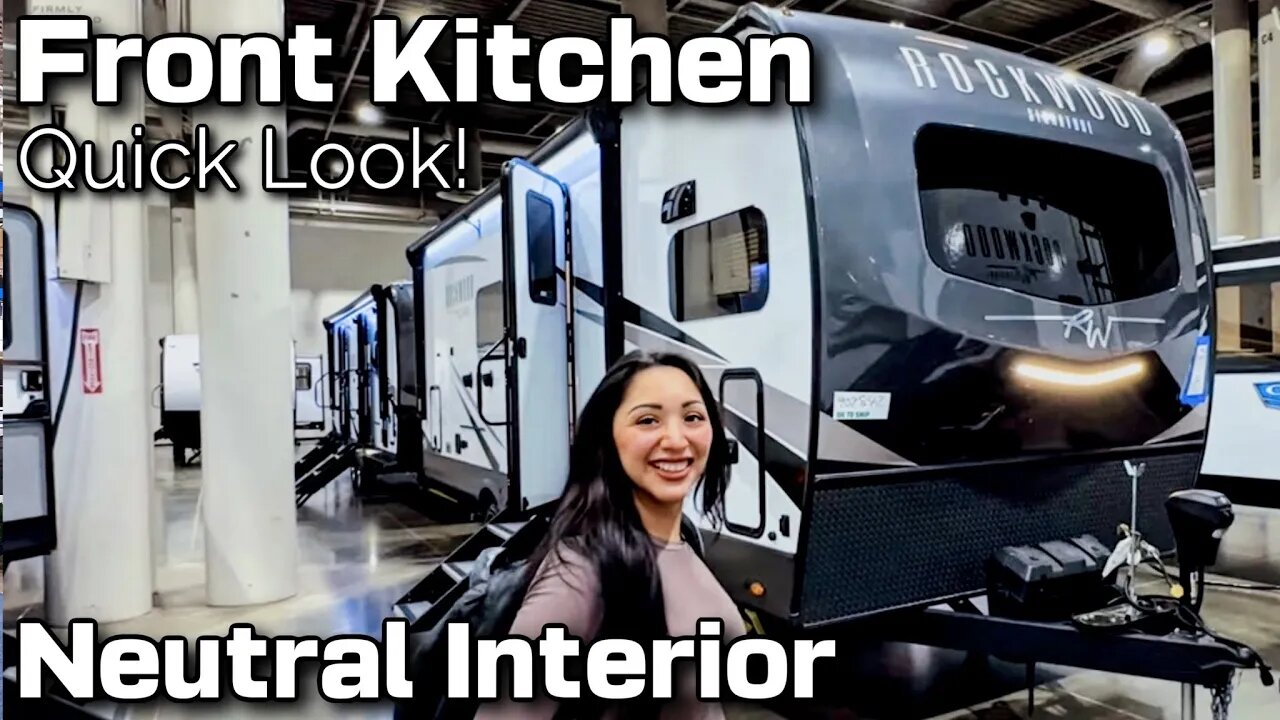 GREAT Front Kitchen Travel Trailer RV! 2023 Rockwood Signature 8263MBR by Forest River