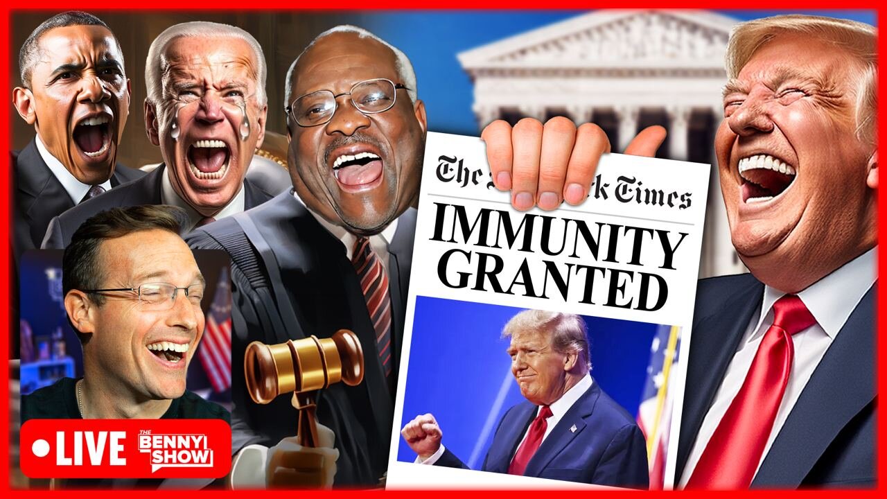 🚨BREAKING: BOMBSHELL Supreme Court Ruling Grants Trump IMMUNITY! MASSIVE Trump WIN | DC in PANIC🔥