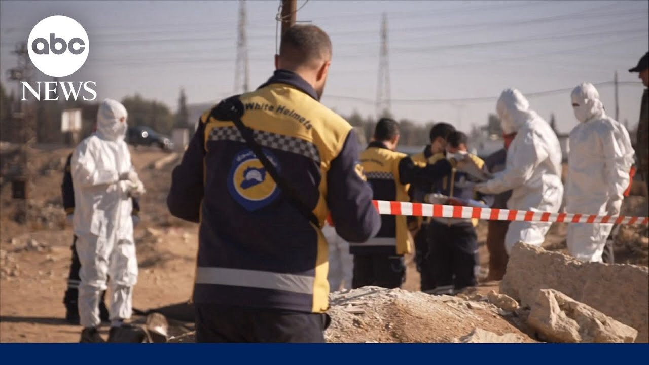 Syrians uncovering 'massive' graves could find 100,000 bodies, NGO says