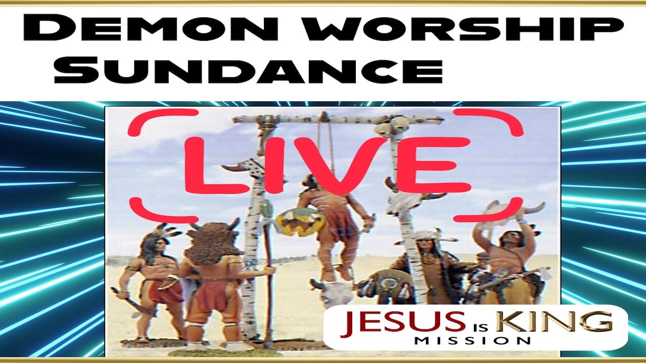 Jesus vs Demon Worship LIVE TONIGHT at 8PM Mountain Time USA