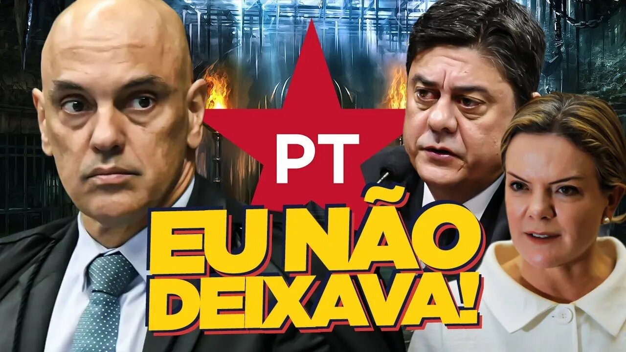 PT ataca MORAES: DESPREPARADO, MENTIROSO e INCOMPETENTE!