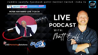 Peter Navarro - Matt Buff Show Live Interview