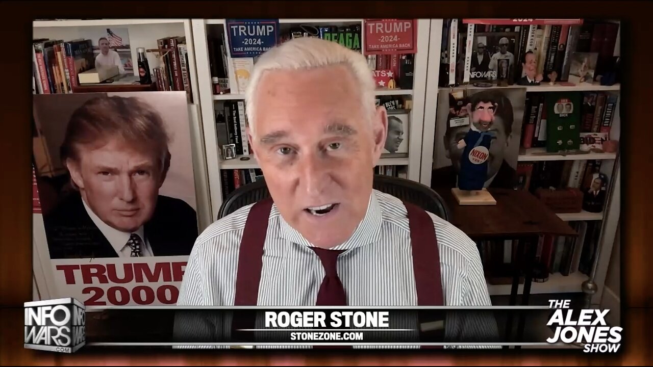 Roger Stone Exposes "Trump Supporters Are Going to be Violent" Narrative as Psyop and False