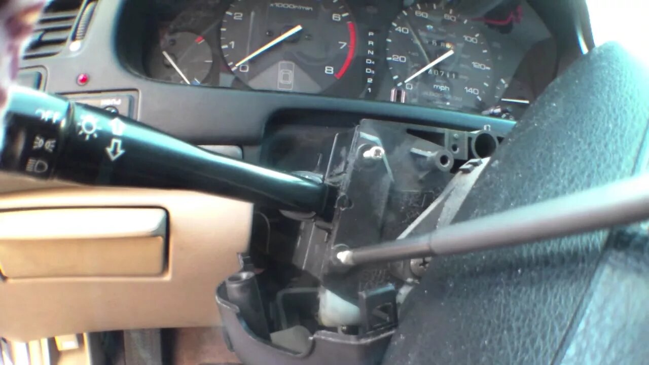 EASY Turn signal switch Replacement Honda Accord √ Fix it Angel