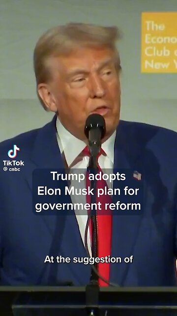 Trump Speaks On Government Reform