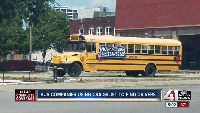 KC bus driver company posts job ad on Craigslist