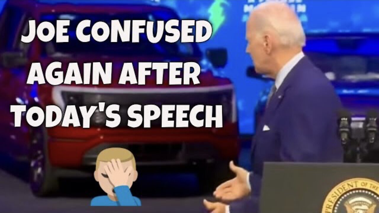 BIDEN CONFUSED AGAIN Today (Somebody FIRE his Handler)
