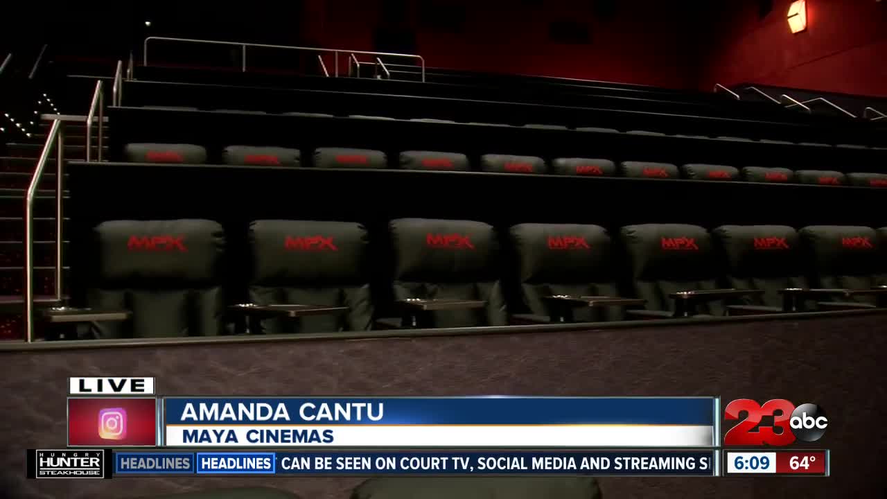 Local movie theaters set to reopen