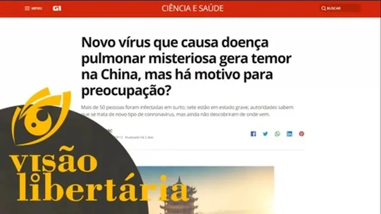 Vírus desconhecido se espalha pelo oriente | Visão Libertária | ANCAPSU