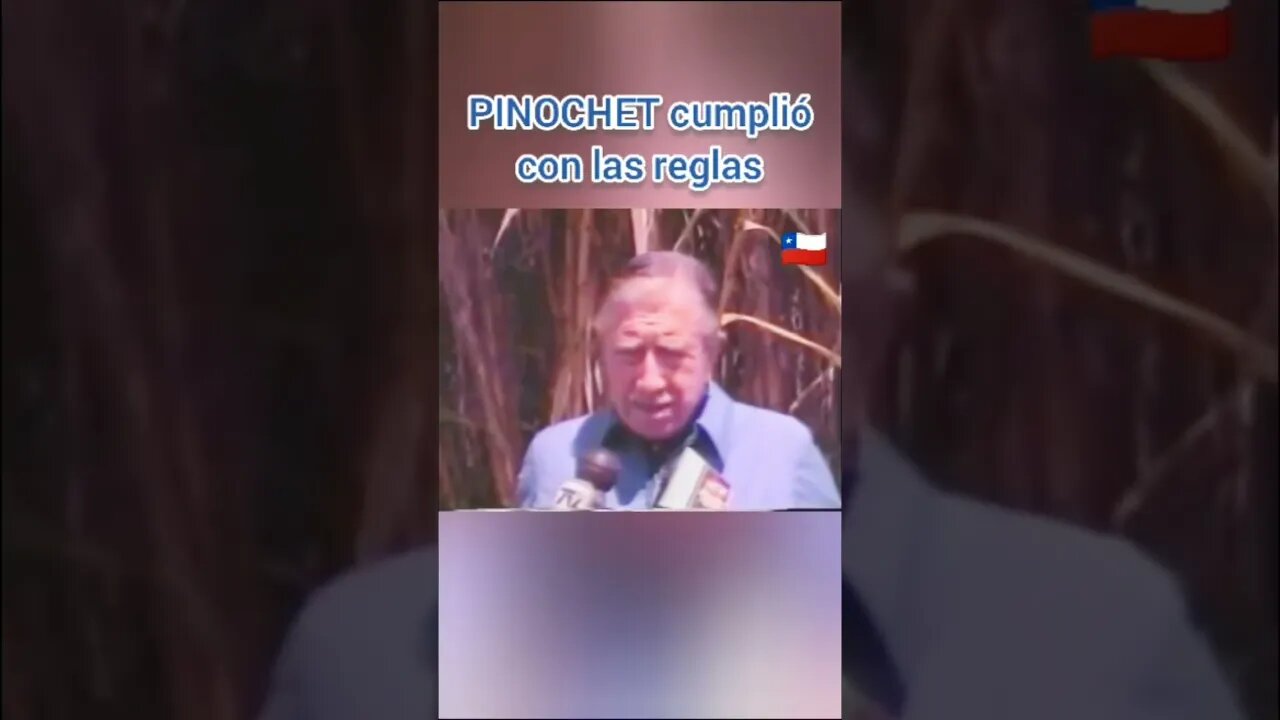 PINOCHET FFAA Y ORDEN CUMPLIERON CON PLAZOS ENTREGARON CHILE EN ORDEN,ECONÓMICAMENTE SOLIDA. Y HOY?
