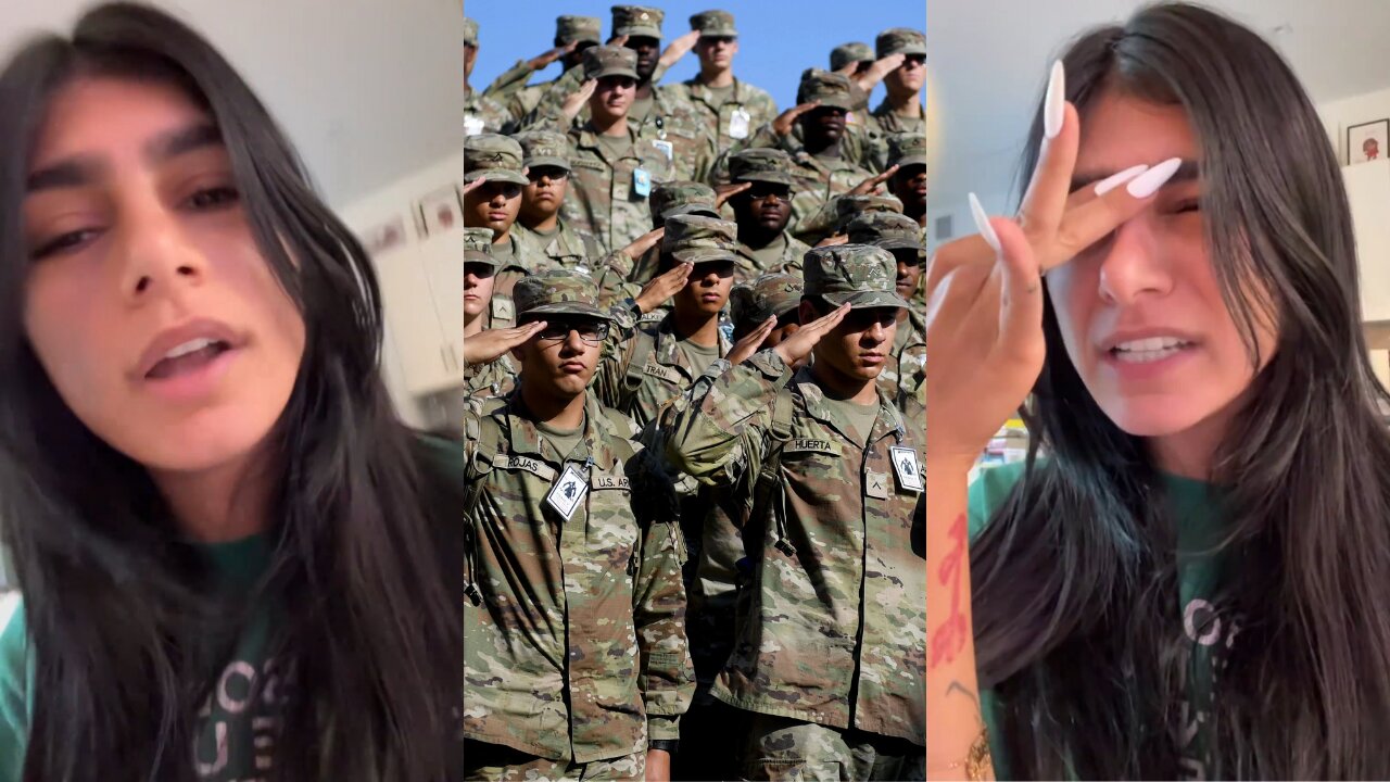 Mia Khalifa Warns American Soldiers Against Fighting in Others Wars on Foreign Soil