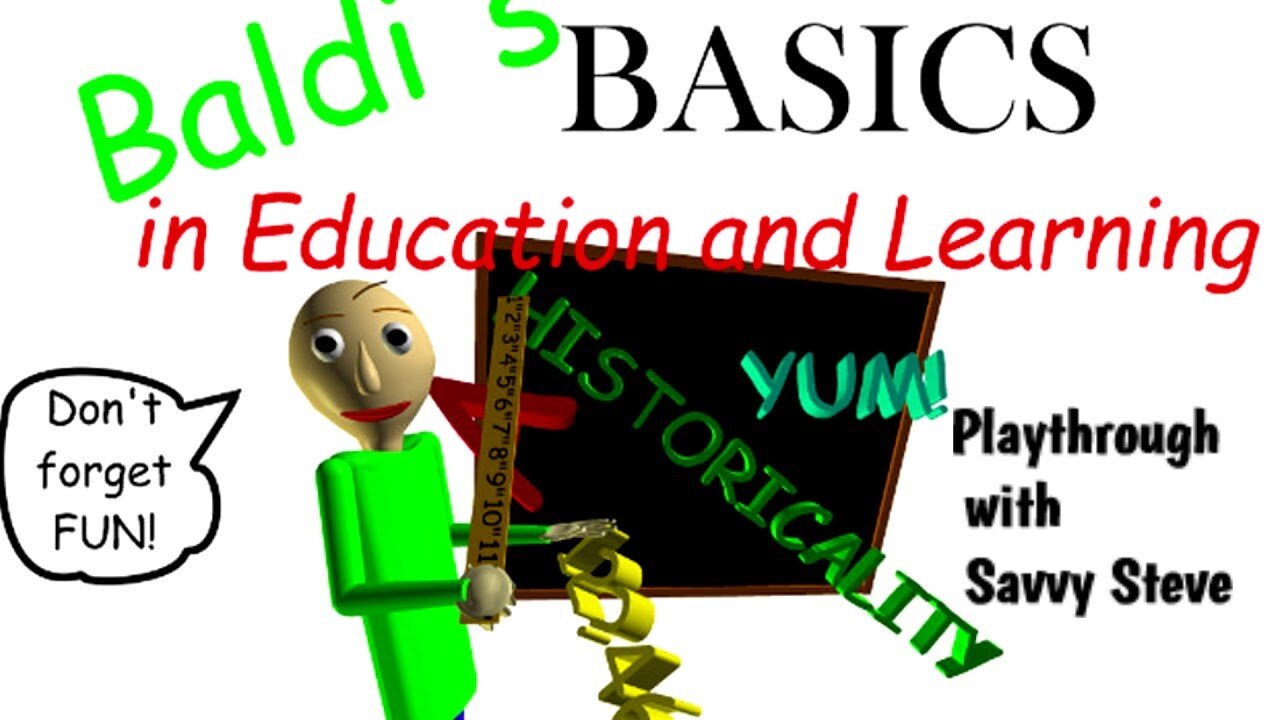 Baldi's Basics in Education and Learning pt.1