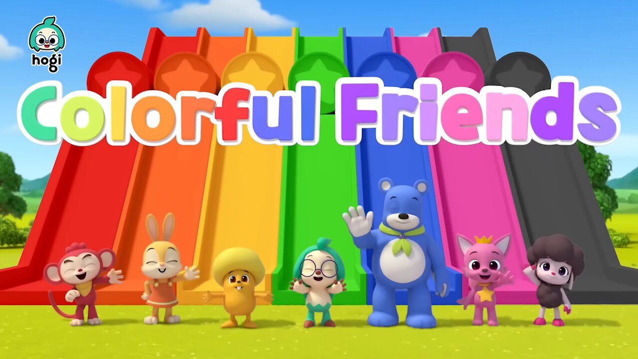 Learn Colors with Hogi's Friends Kids Rhymes