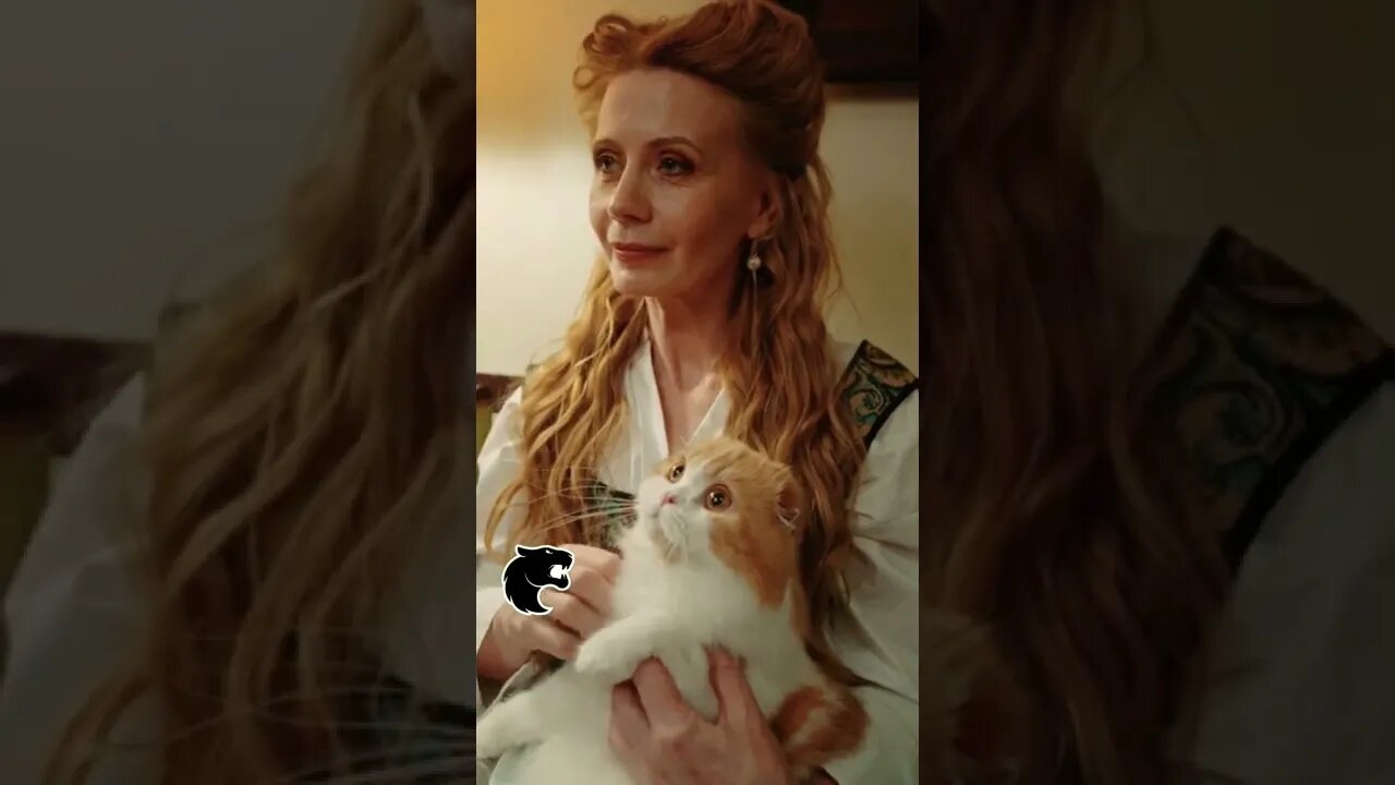 #kolinsky • A Woman Petting Her Furry Cat #shorts #ytshorts