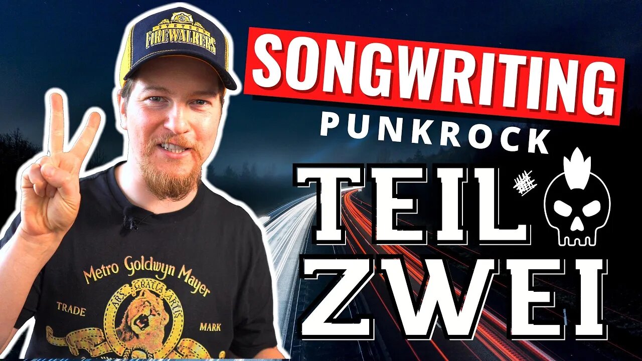 Punkrock Songwriting 2 | Alles über Form & Takt | Skype Gitarrenunterricht