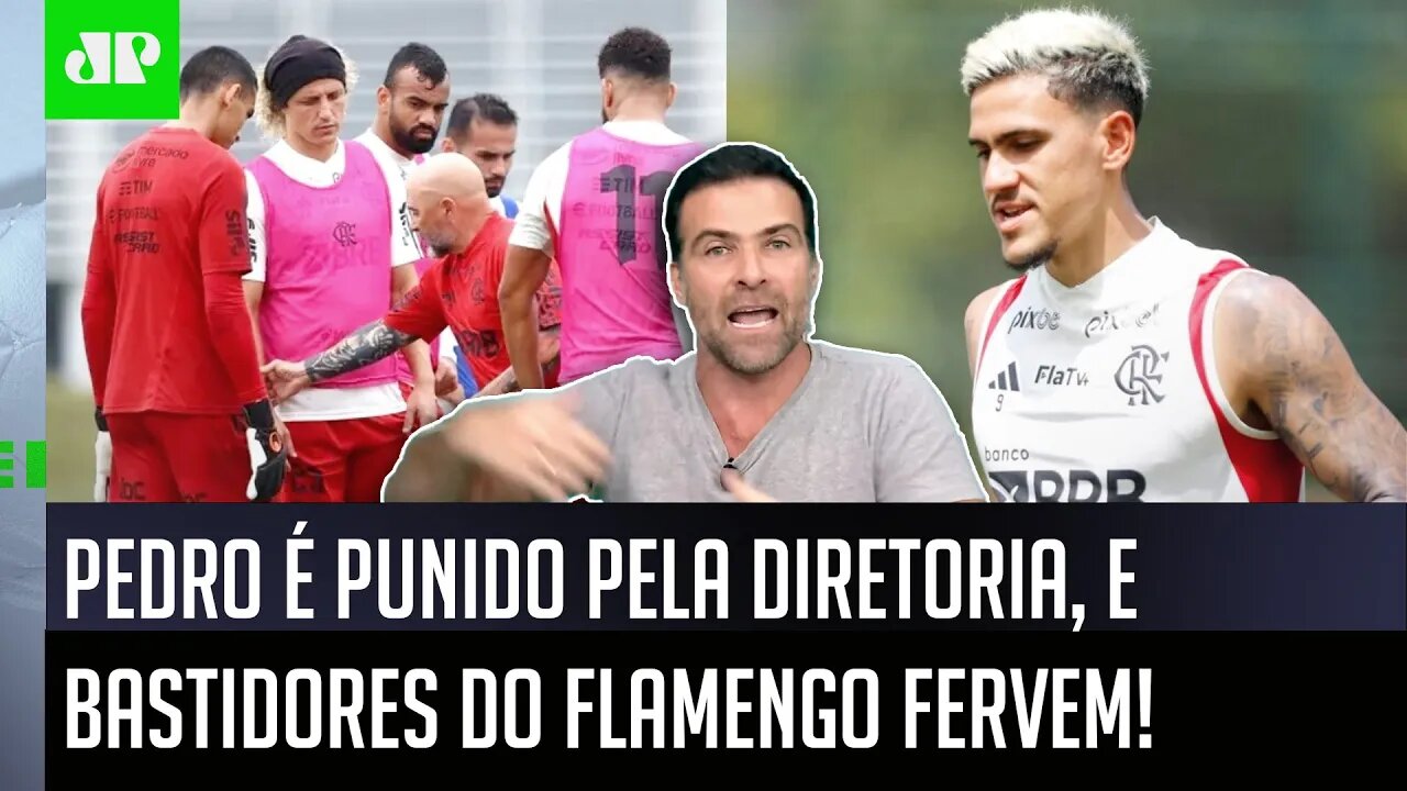 BASTIDORES! "O CLIMA TÁ BEM PESADO no Flamengo! O Pedro foi SUSPENSO pela diretoria e..." SAIBA TUDO