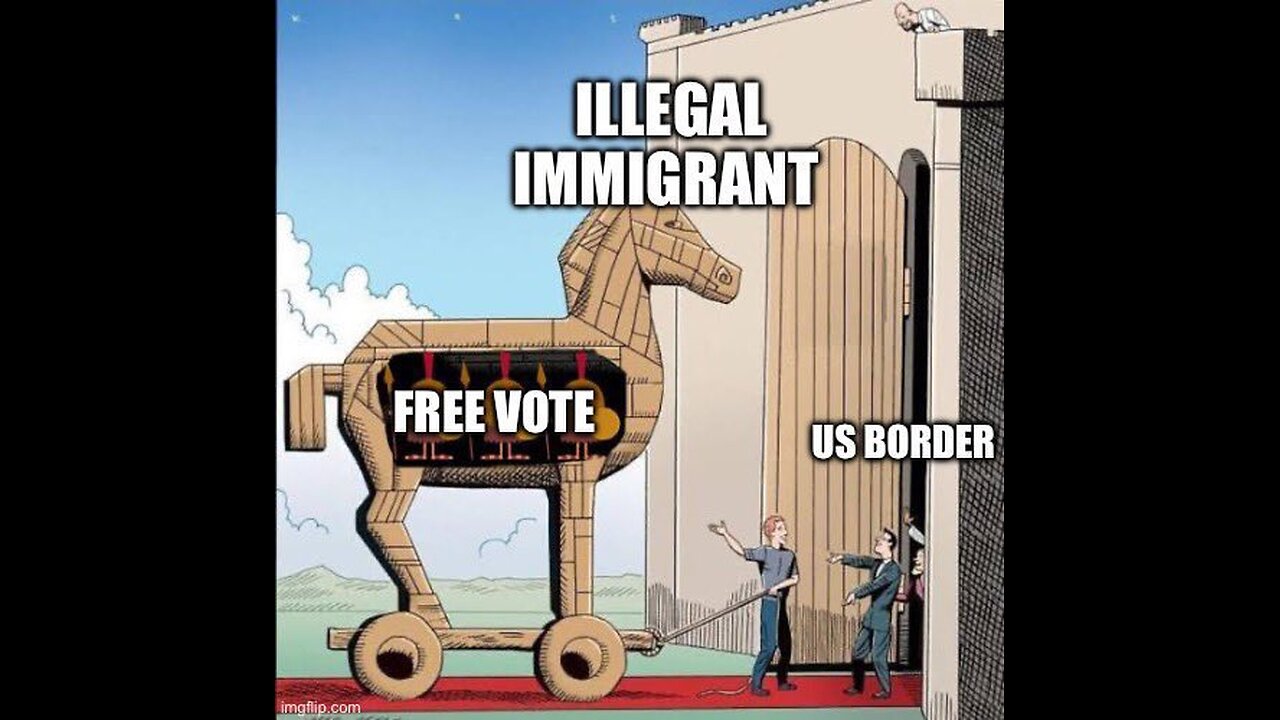 ILLEGALS VOTING WILL PUSH KAMALA OVER THE TOP UNLESS WE DO THIS