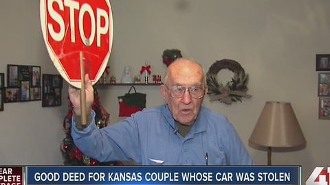Stranger gifts grandfather new car after theft