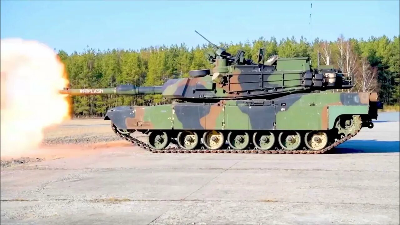 U.S. Army Tanks Deployed to Europe Conduct Live-Fire Exercise in Germany