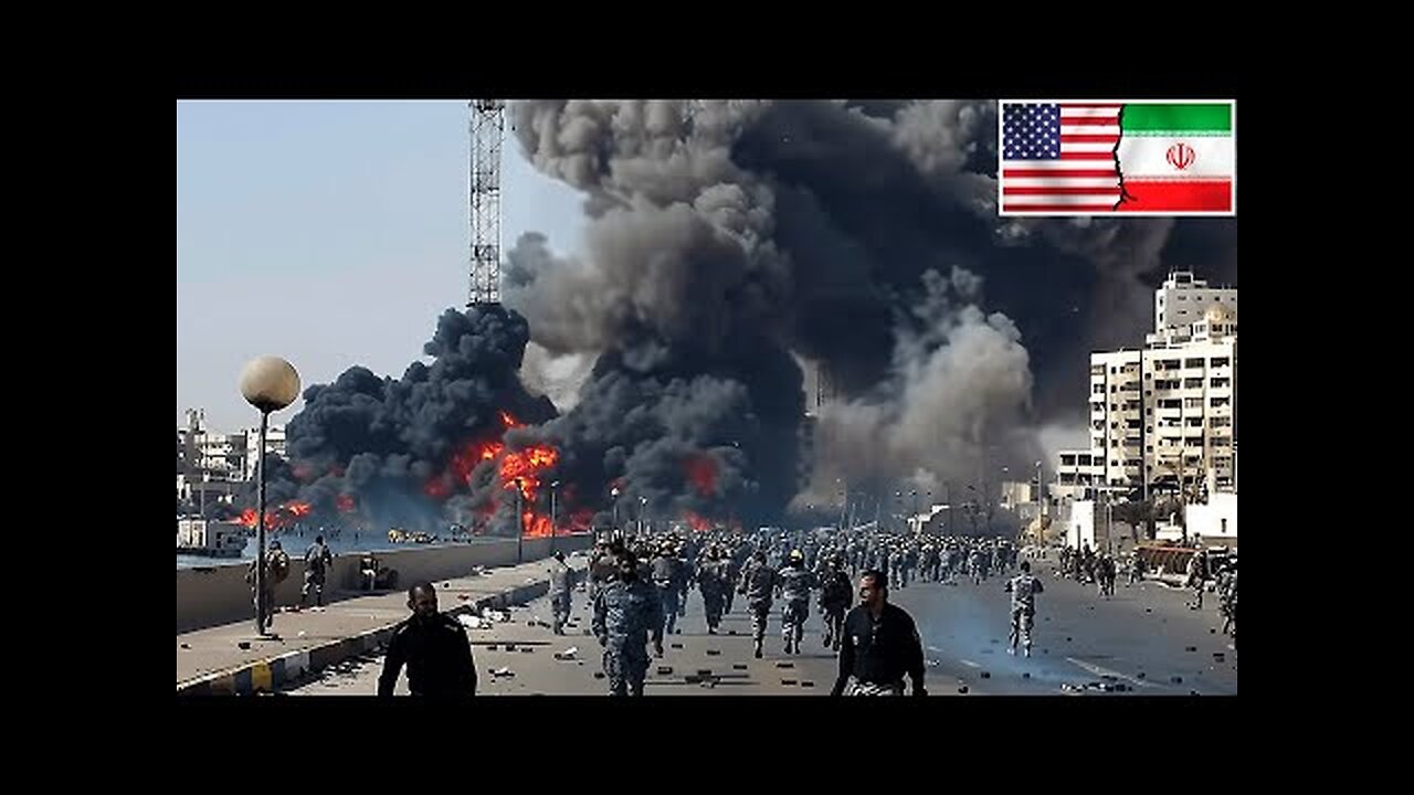 TEHRAN'S DOOMSDAY ARRIVES! 50,000 US Marines storm Iran's coast in a massive amphibious assault!