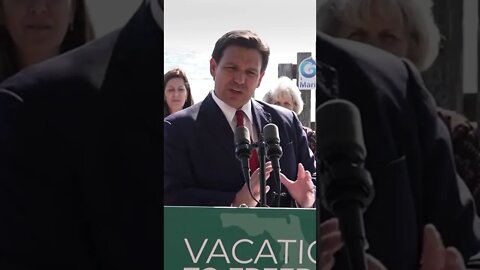 DeSantis on corporate forced masking