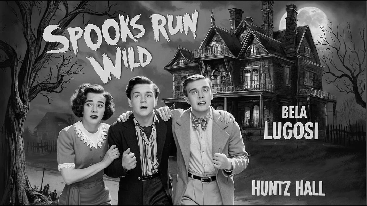 EAST SIDE KIDS, SPOOKS RUN WILD (1941) Bela Lugosi, Leo Gorcey & Bobby Jordan | Horror | B&W