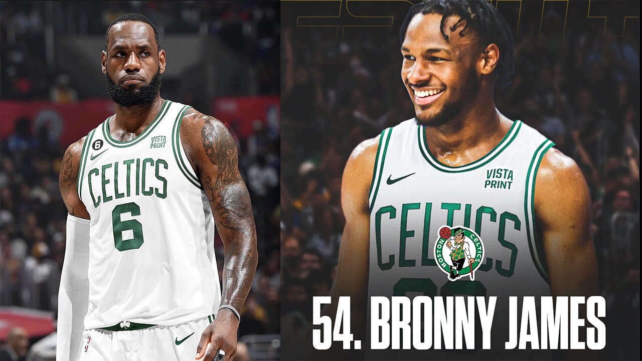 NBA fans ROAST ESPN's Bronny James' new Mock Draft Ranking! Did LeBron set this up?