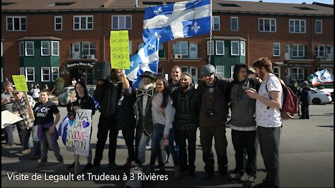 Legault & Trudeau à Trois Rivière