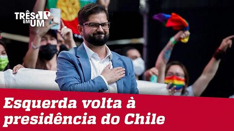 Eleições no Chile: Gabriel Boric é eleito presidente no segundo turno