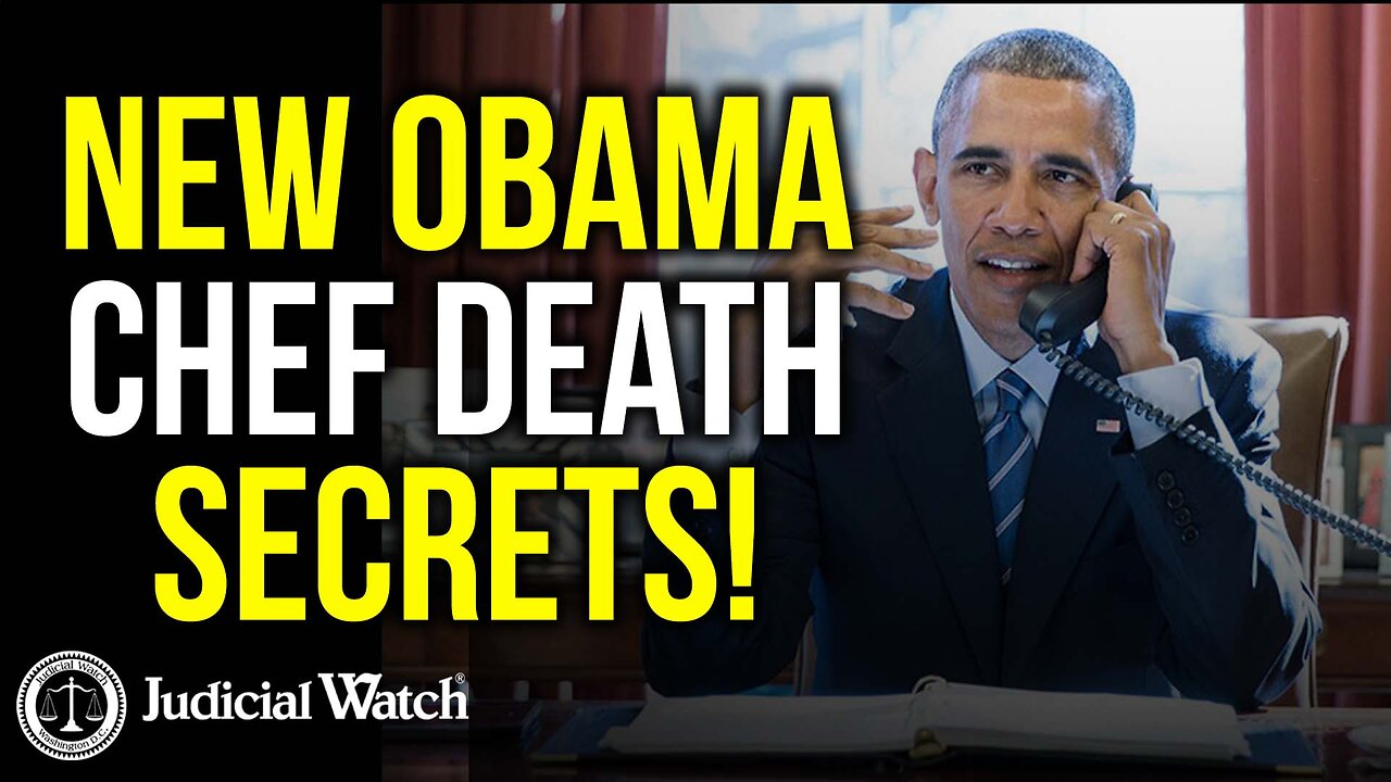 NEW Obama Chef Death Secrets!