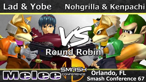 Lad & Yobe vs. Nohgrilla & Kenpachi - Melee Doubles RR - SC:67