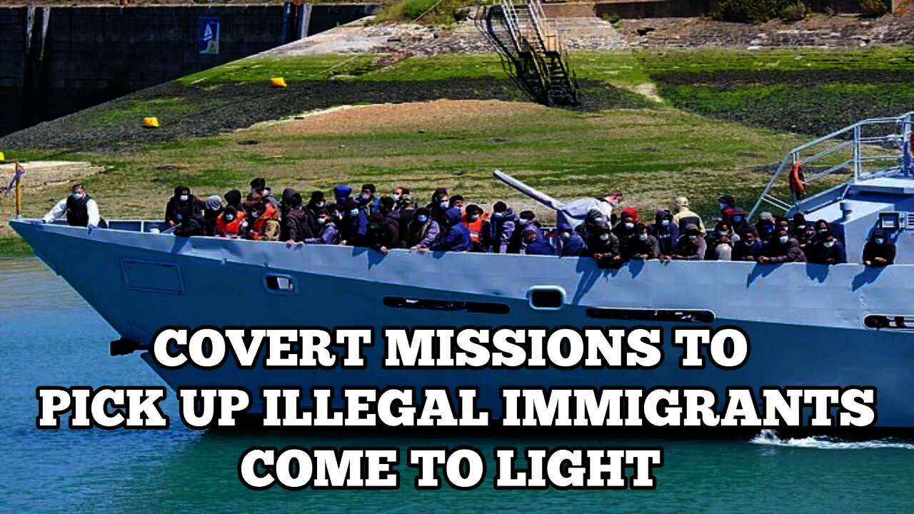 Border Force Exposed For Running Covert & Dangerous Illegal Immigrant Pick Up Mission In The Channel