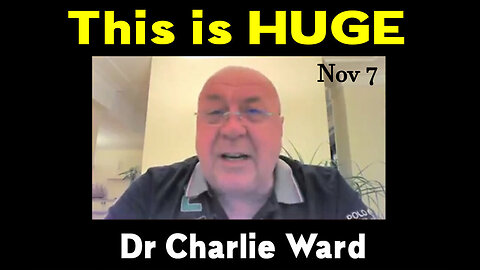 Charlie Ward Nov 7 "This is HUGE" > Emergency Alert System Engaged