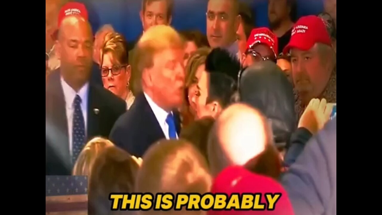 Donald Trump Got Emotional when Woman from his post appears in the crowd