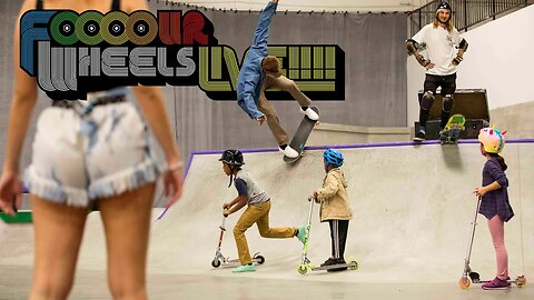 Boo Johnson vs Lizard King | FOOOOUR WHEELS LIVE!