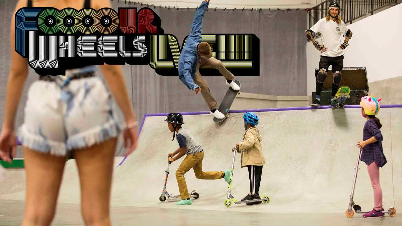 Boo Johnson vs Lizard King | FOOOOUR WHEELS LIVE!