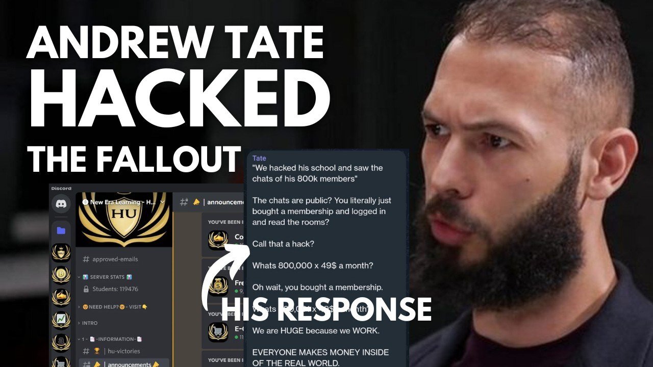 Andrew Tate's HACKED : The Fallout