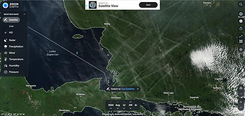 Heavy Geoengineering Operations or Chemtrails over Canada today! It is truly insane