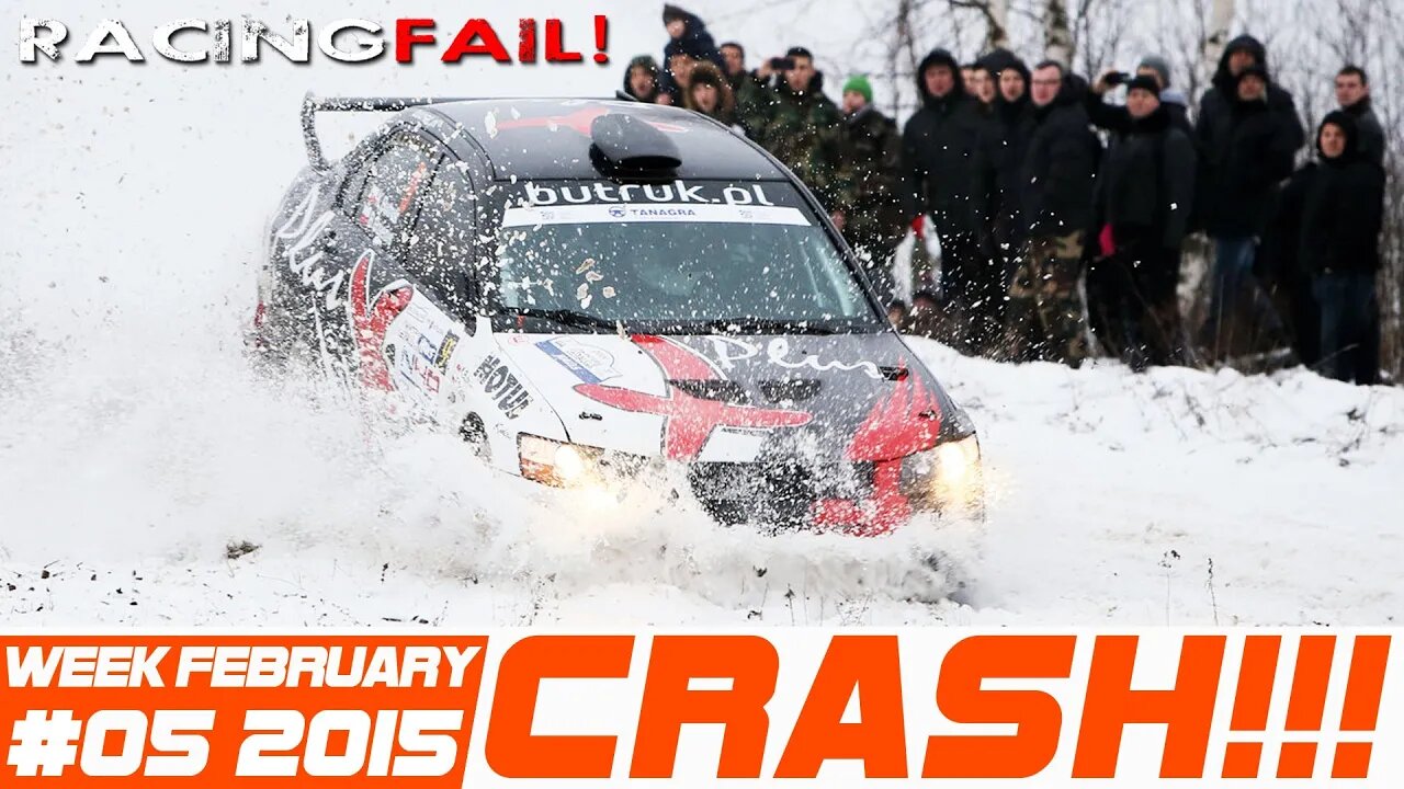 Racing and Rally Crash Compilation Week 5 February 2015